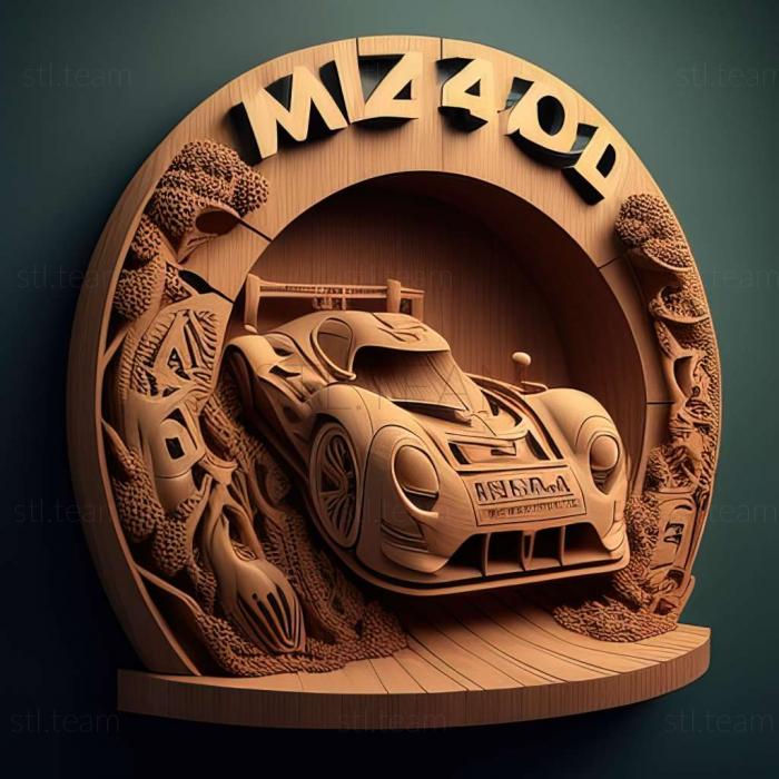 3D model Le Mans 24 Hours game (STL)